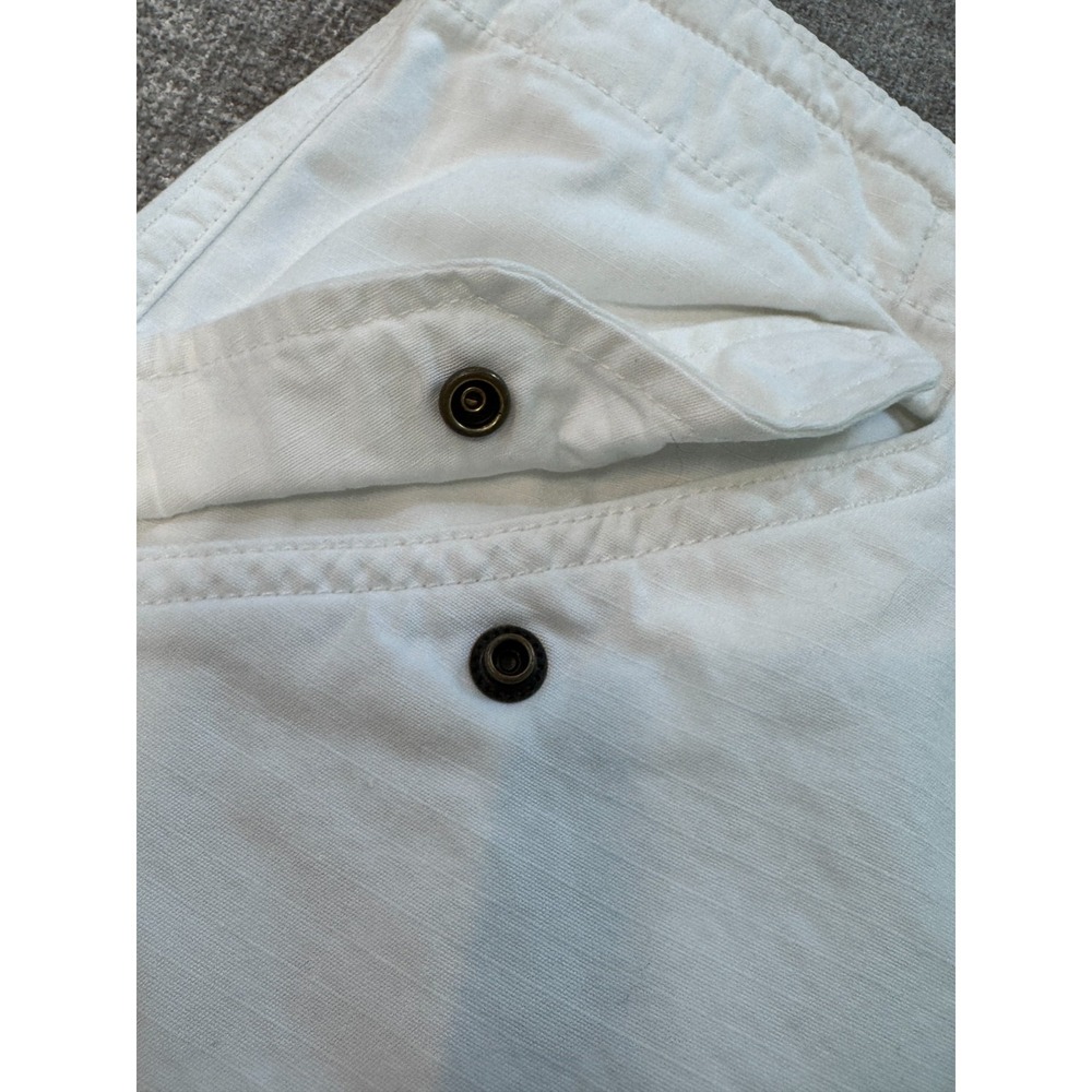 Polo Ralph Lauren Utility Surplus Cargo Shorts White Relaxed Fit 32 - Picture 4 of 16
